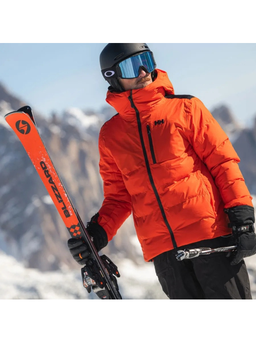 Men Kvitfjell Race Puffy Jacket Cherry Tomato Men Kvitfjell Race Puffy Jacket Cherry Tomato