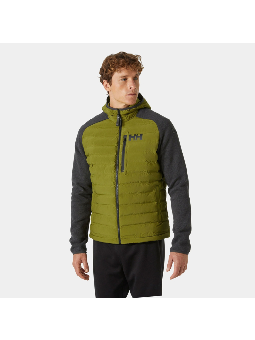 Helly Hansen Men Arctic Ocean Hybrid Insulator Olive Green Helly Hansen Men Arctic Ocean Hybrid Insulator Olive Green