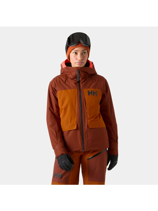 Helly Hansen Women Emiko Insulated Jacket Iron Oxide Helly Hansen Women Emiko Insulated Jacket Iron Oxide